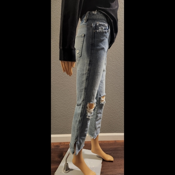 Flying Monkey Distressed Jeans - Picture 7 of 16